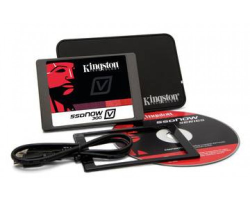 Твердотельный диск 480GB Kingston SSDNow V300, 2.5", SATA III, [R/W - 450/450 MB/s] + 2.5" USB External Box